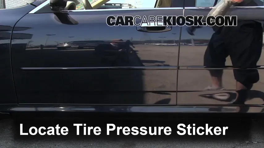 2006 Infiniti G35 X 3.5L V6 Tires & Wheels Check Tire Pressure